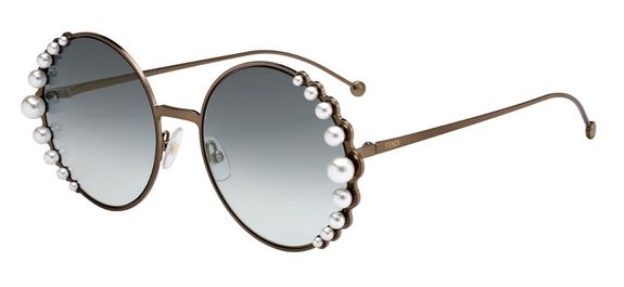 sluneční brýle Fendi RIBBONS AND PEARLS  FF 0295/S J7D/EZ